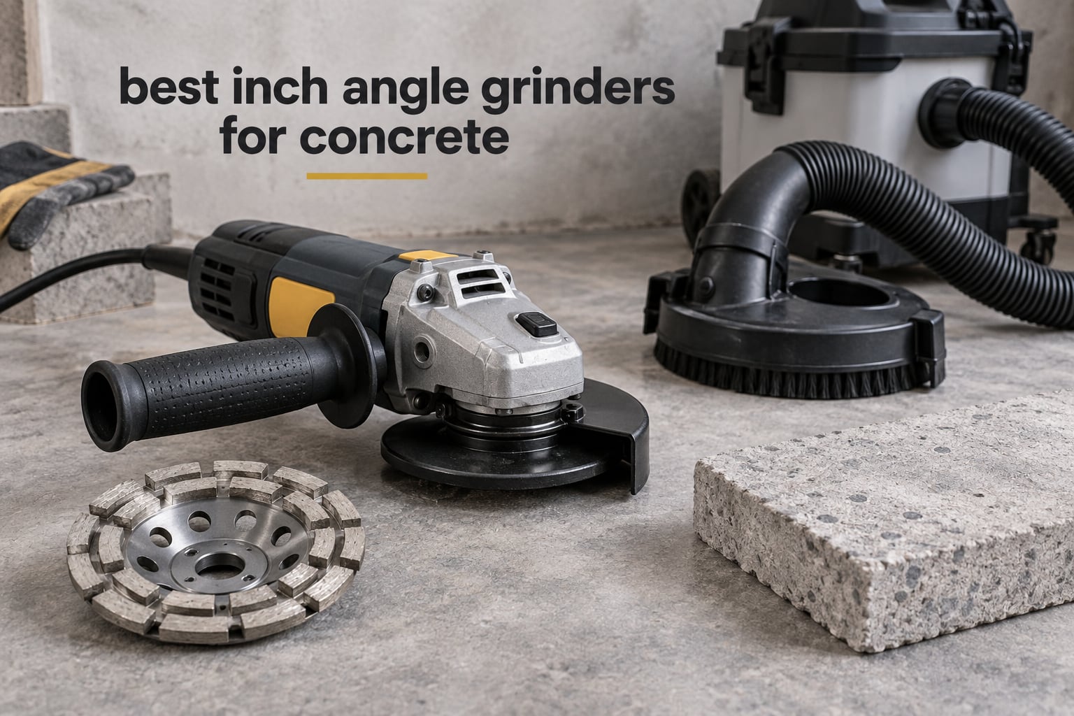 best 7 inch angle grinders for concrete
