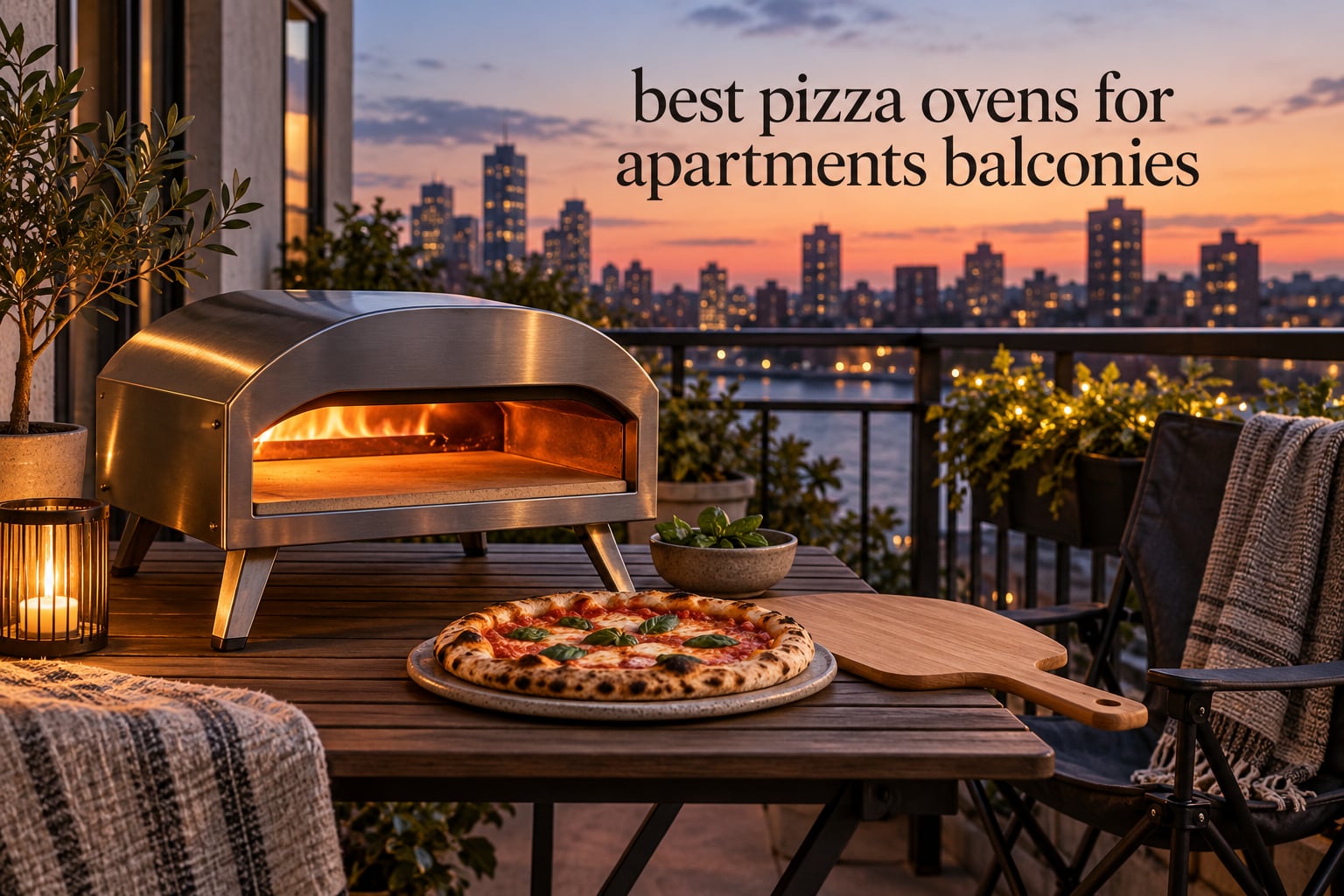 best pizza ovens for apartments balconies