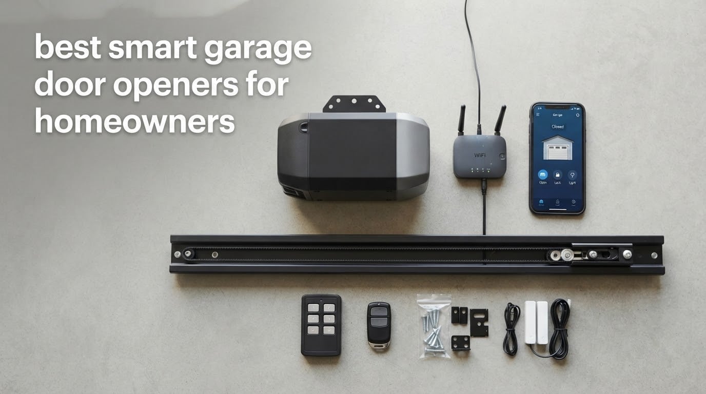 best smart garage door openers for homeowners