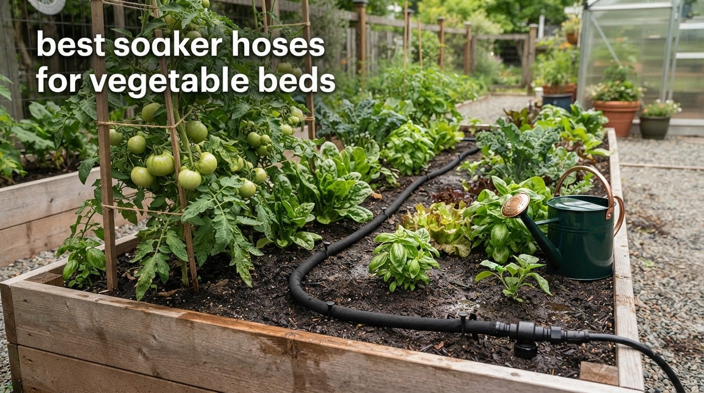 best soaker hoses for vegetable beds