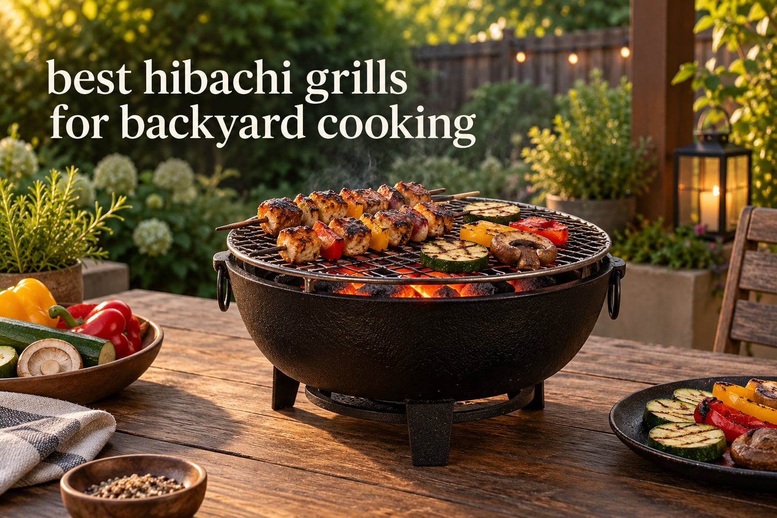 best hibachi grills for backyard cooking