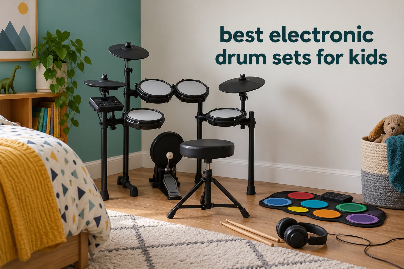 best electronic drum sets for kids