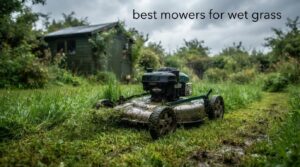 best mowers for wet grass