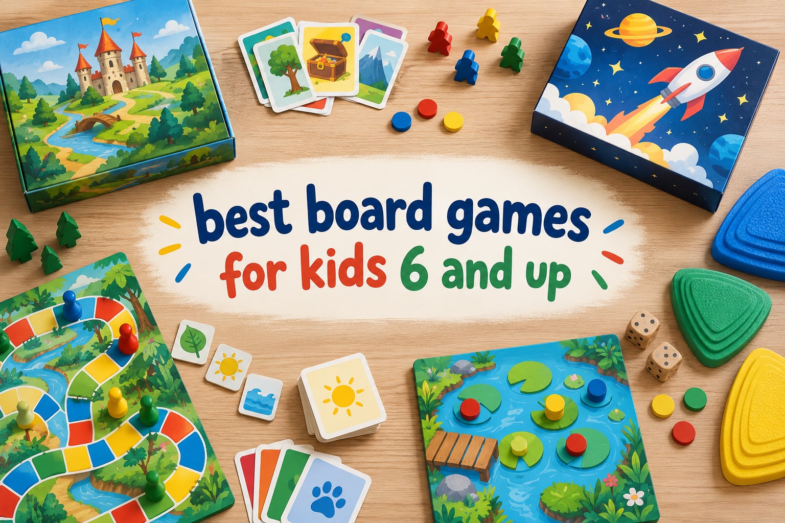 best board games for kids 6 and up