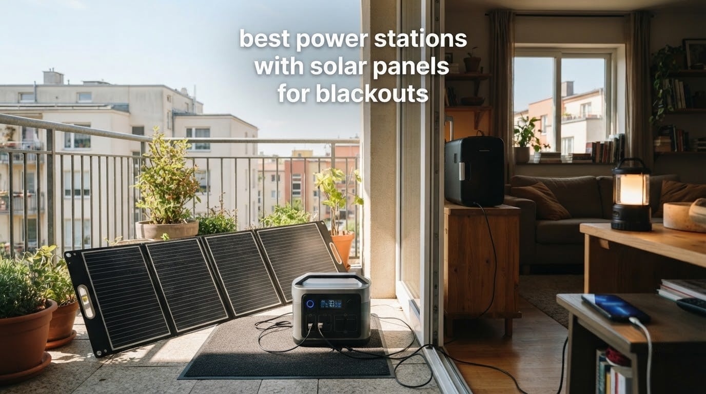 best power stations with solar panels for blackouts