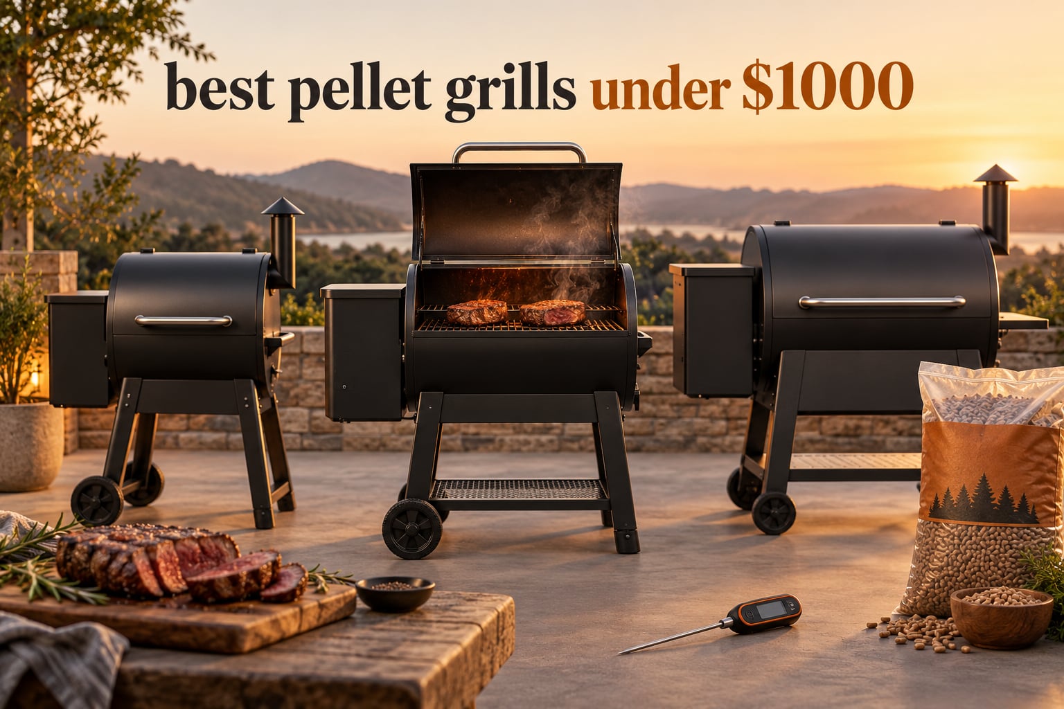 best pellet grills under $1000
