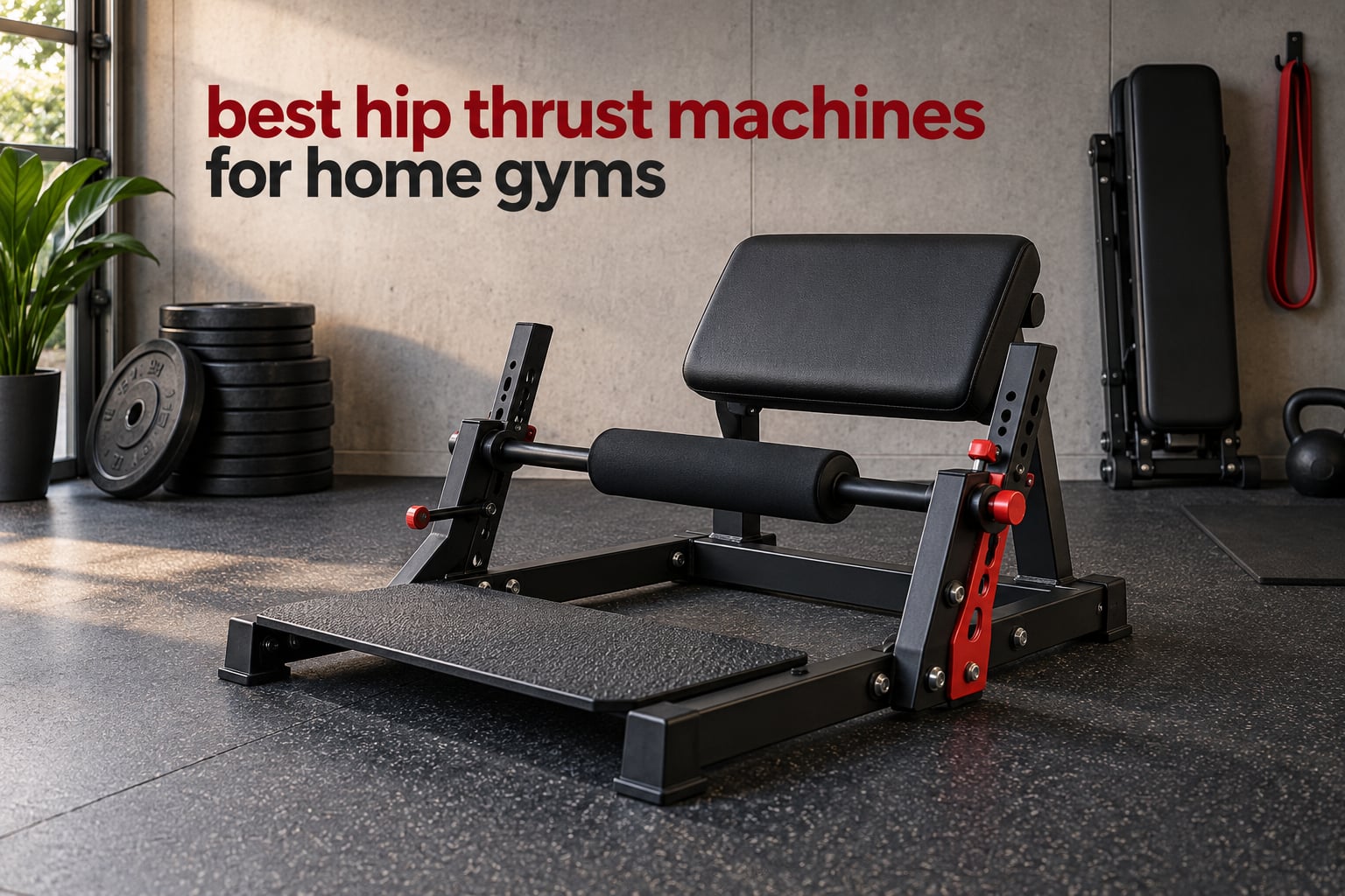 best hip thrust machines for home gyms