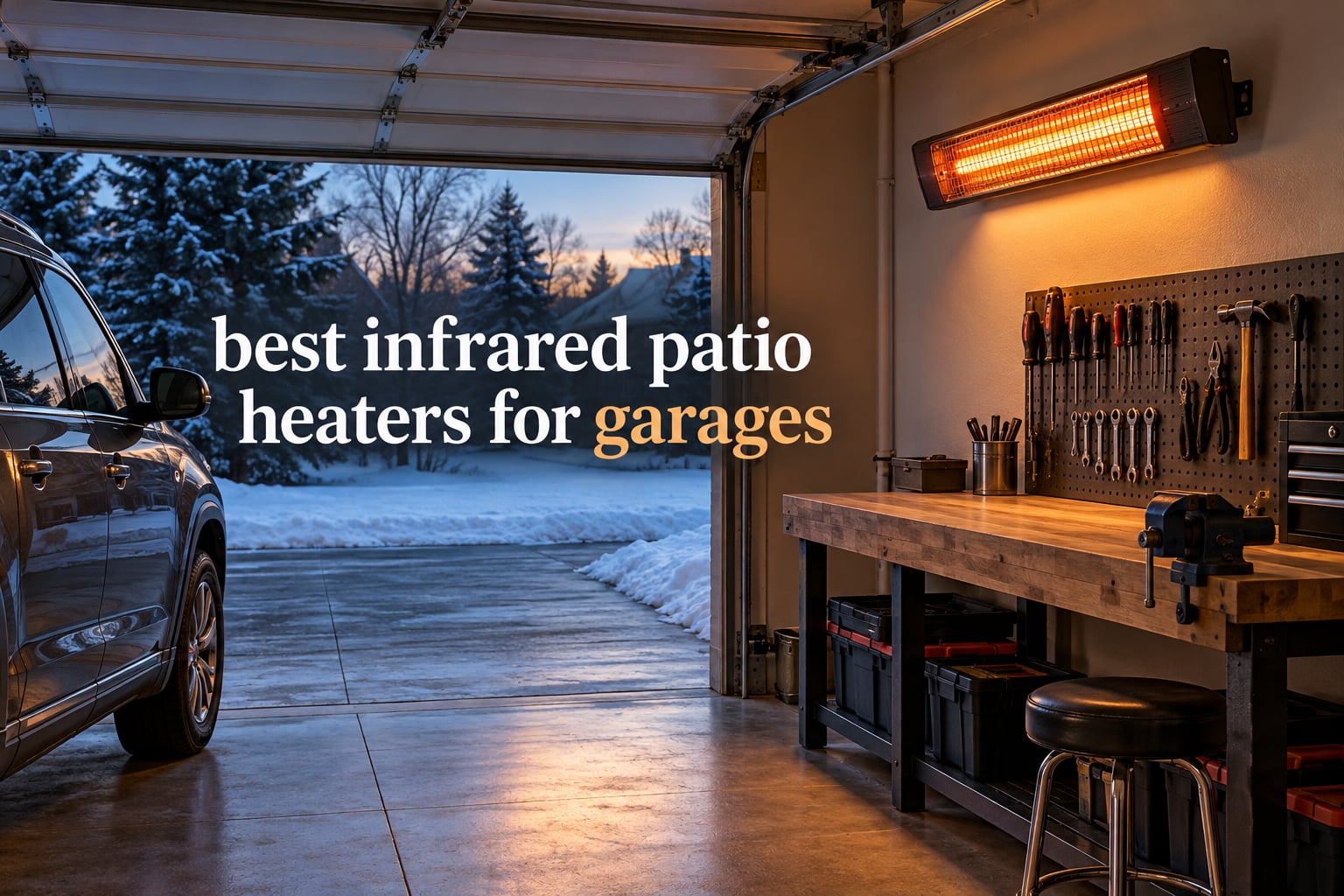 best infrared patio heaters for garages