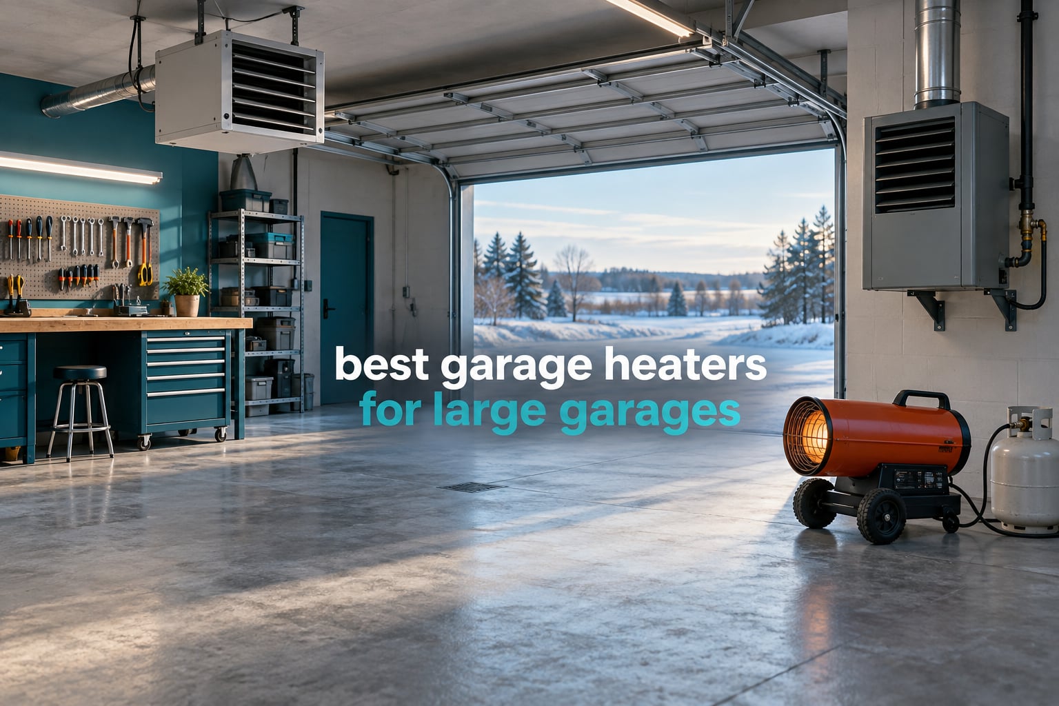 best garage heaters for large garages