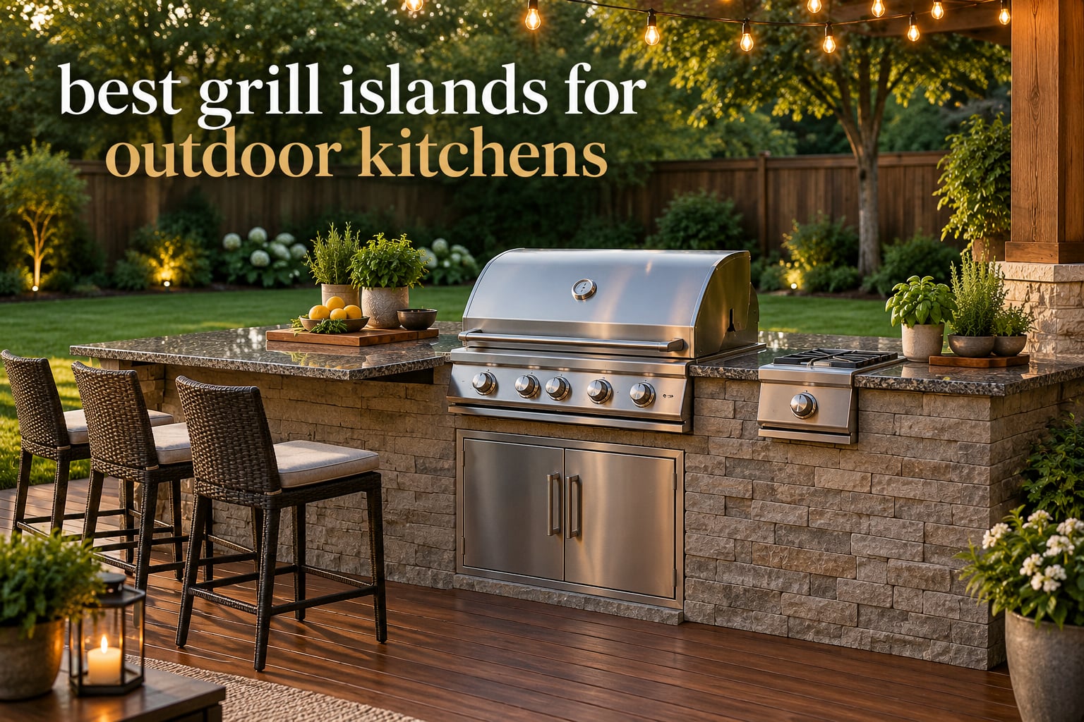 best grill islands for outdoor kitchens