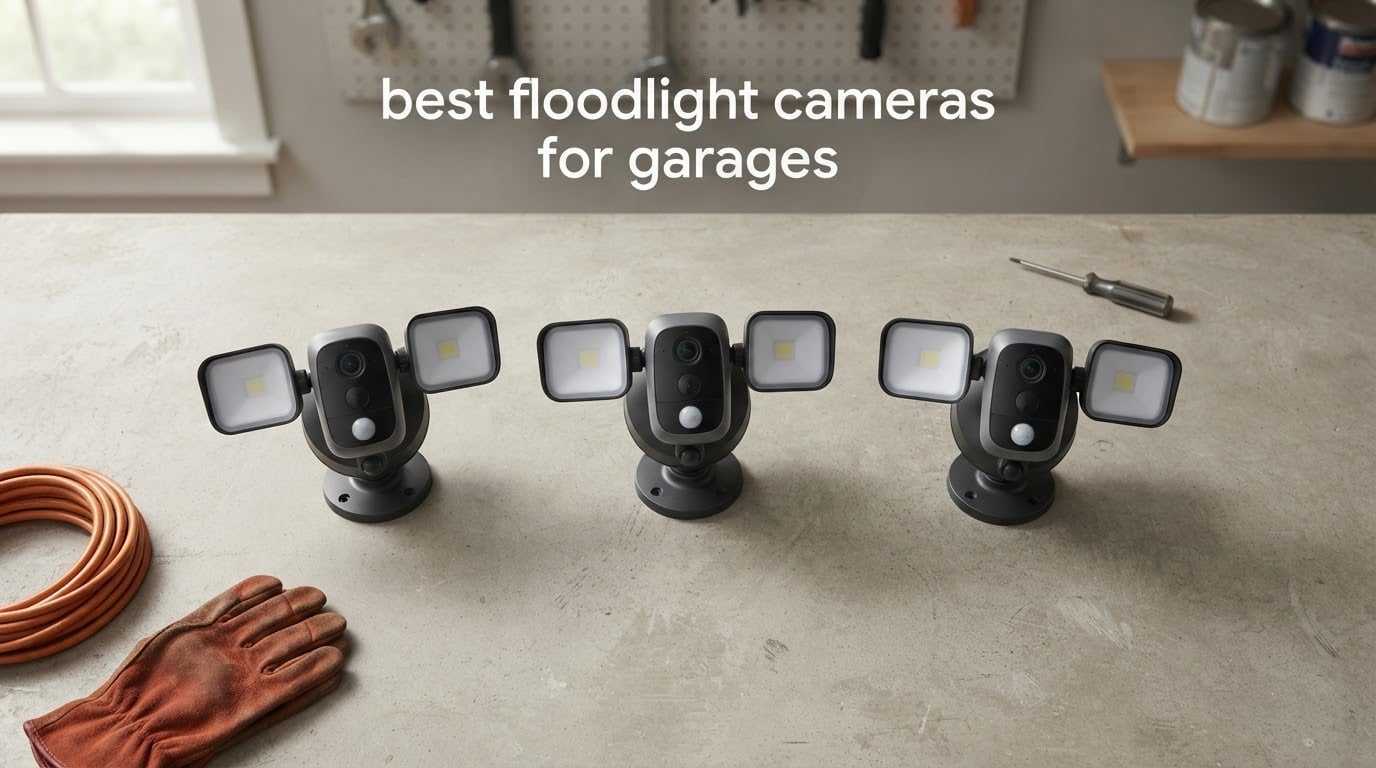 best floodlight cameras for garages