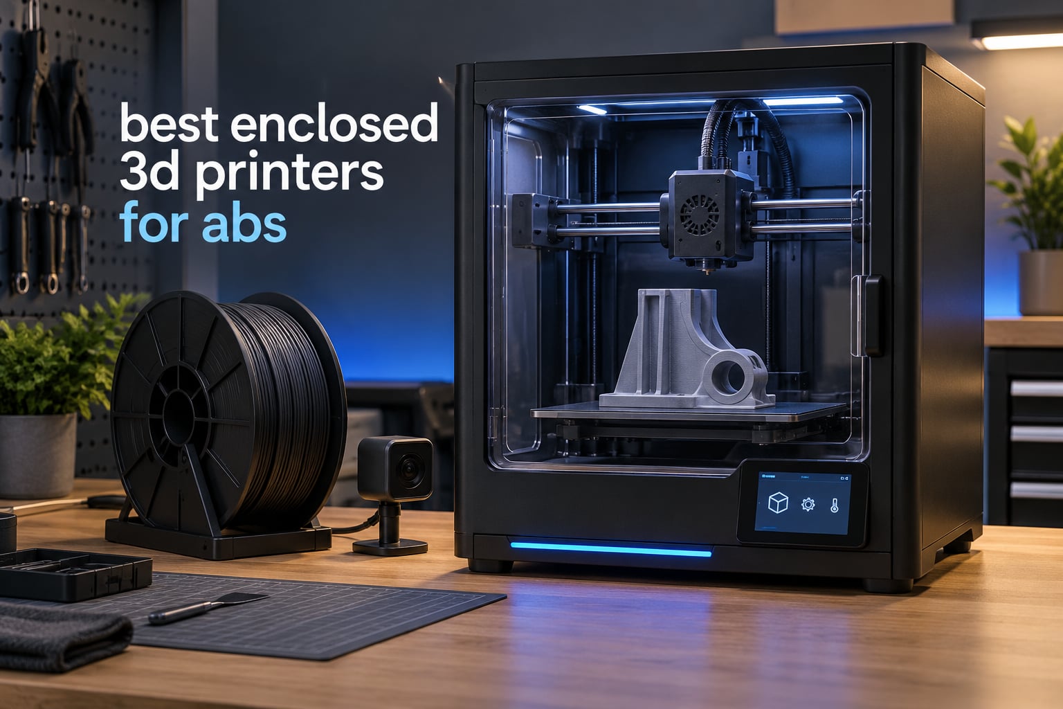 best enclosed 3d printers for abs