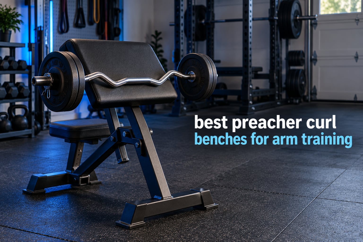 best preacher curl benches for arm training