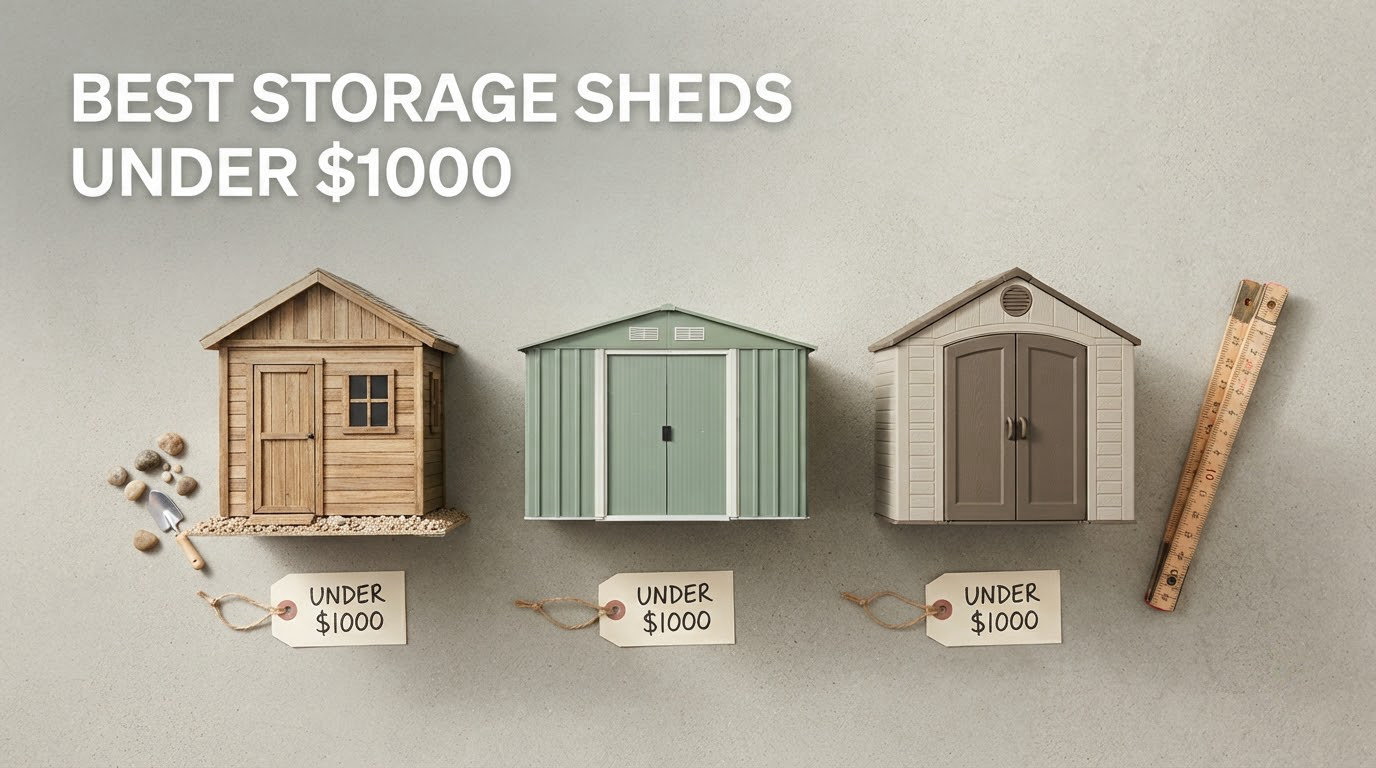best storage sheds under $1000