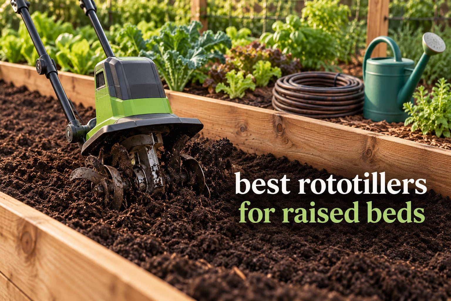 best rototillers for raised beds