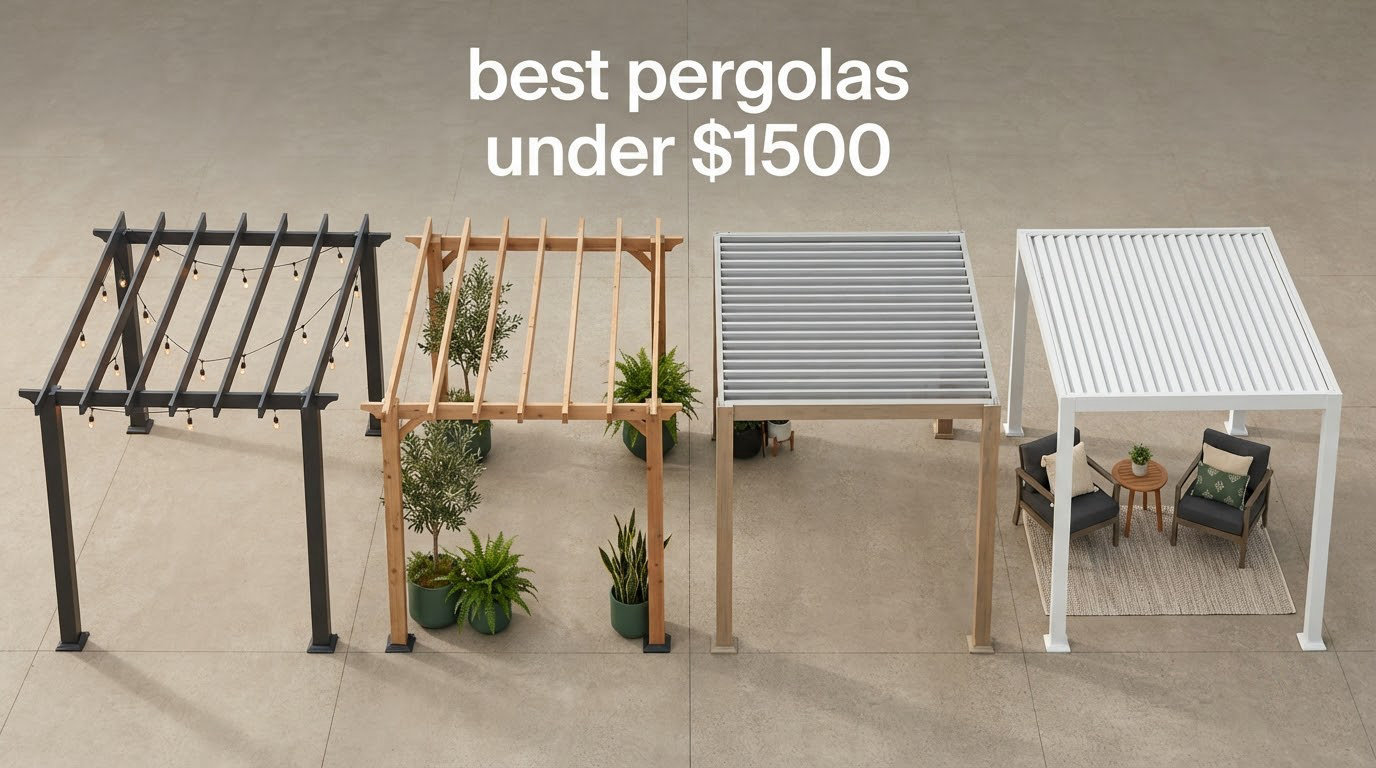 best pergolas under $1500