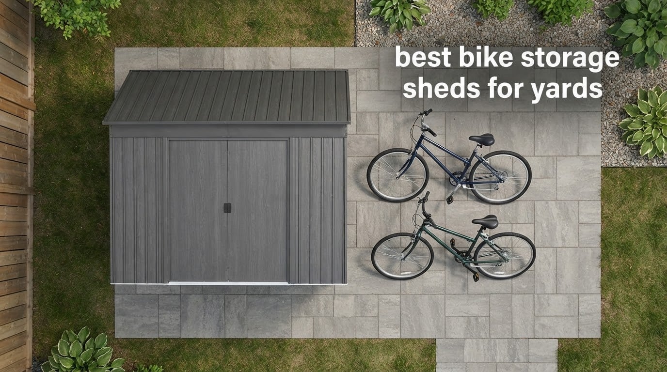 best bike storage sheds for yards