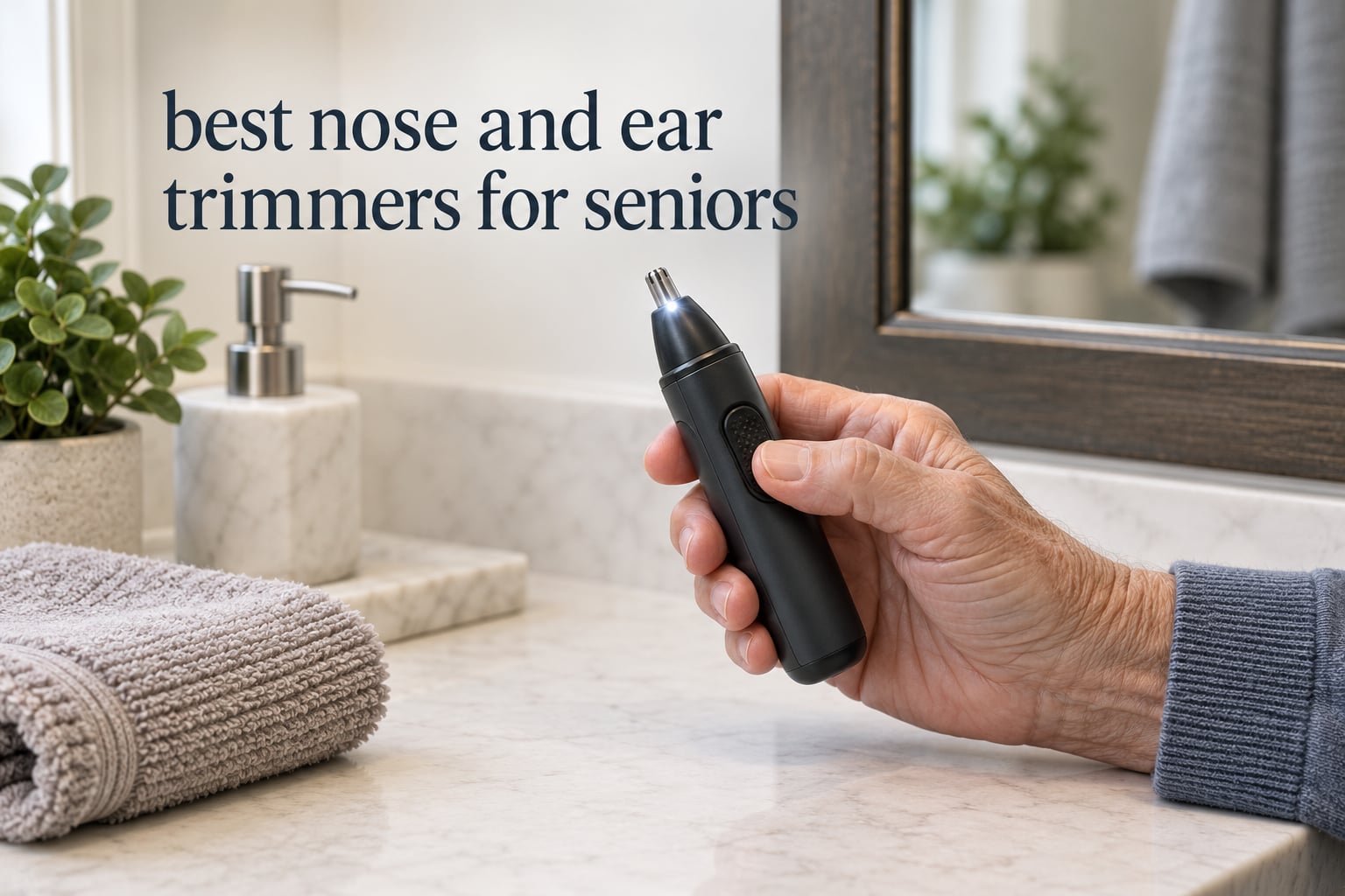 best nose and ear trimmers for seniors