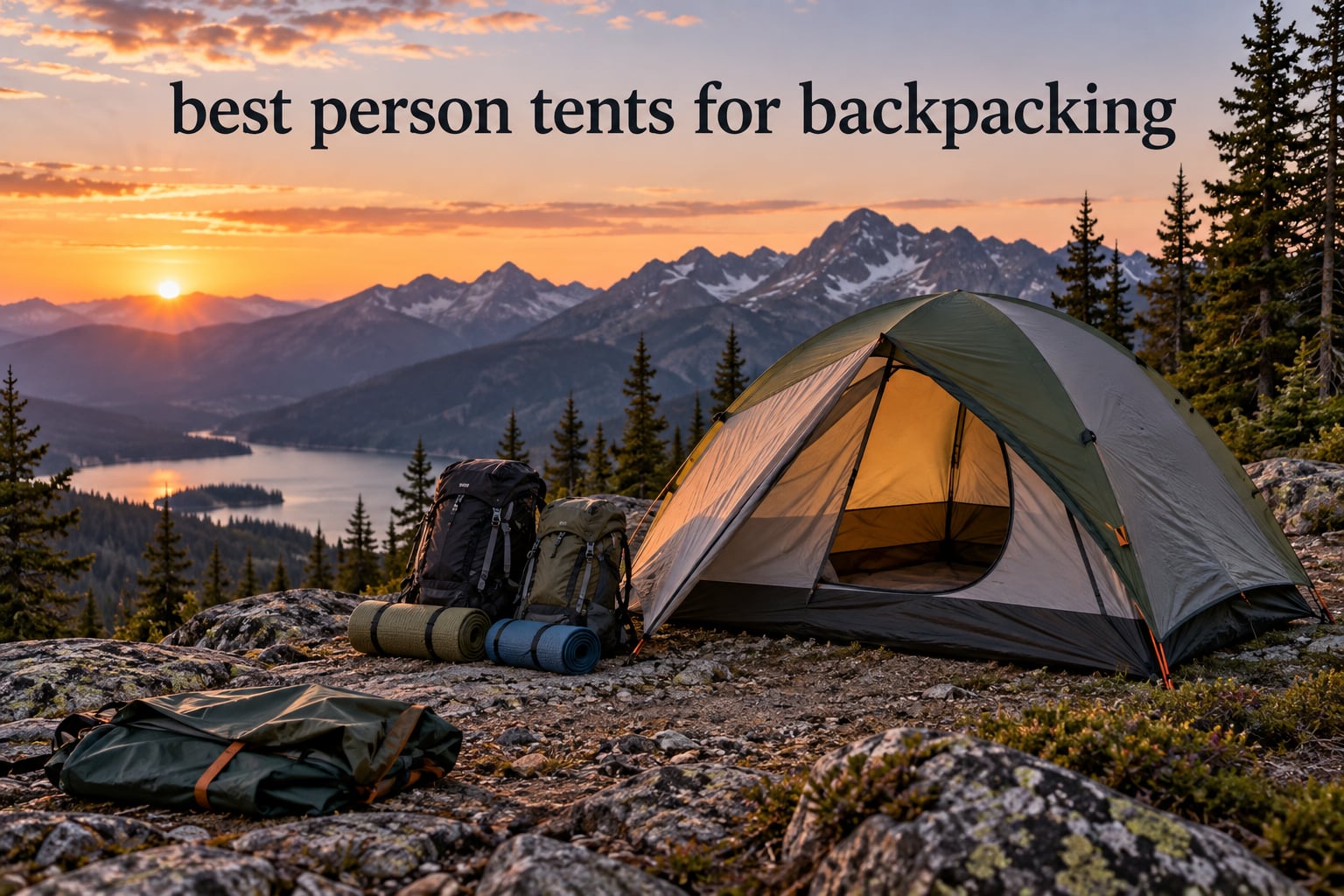 best 4 person tents for backpacking