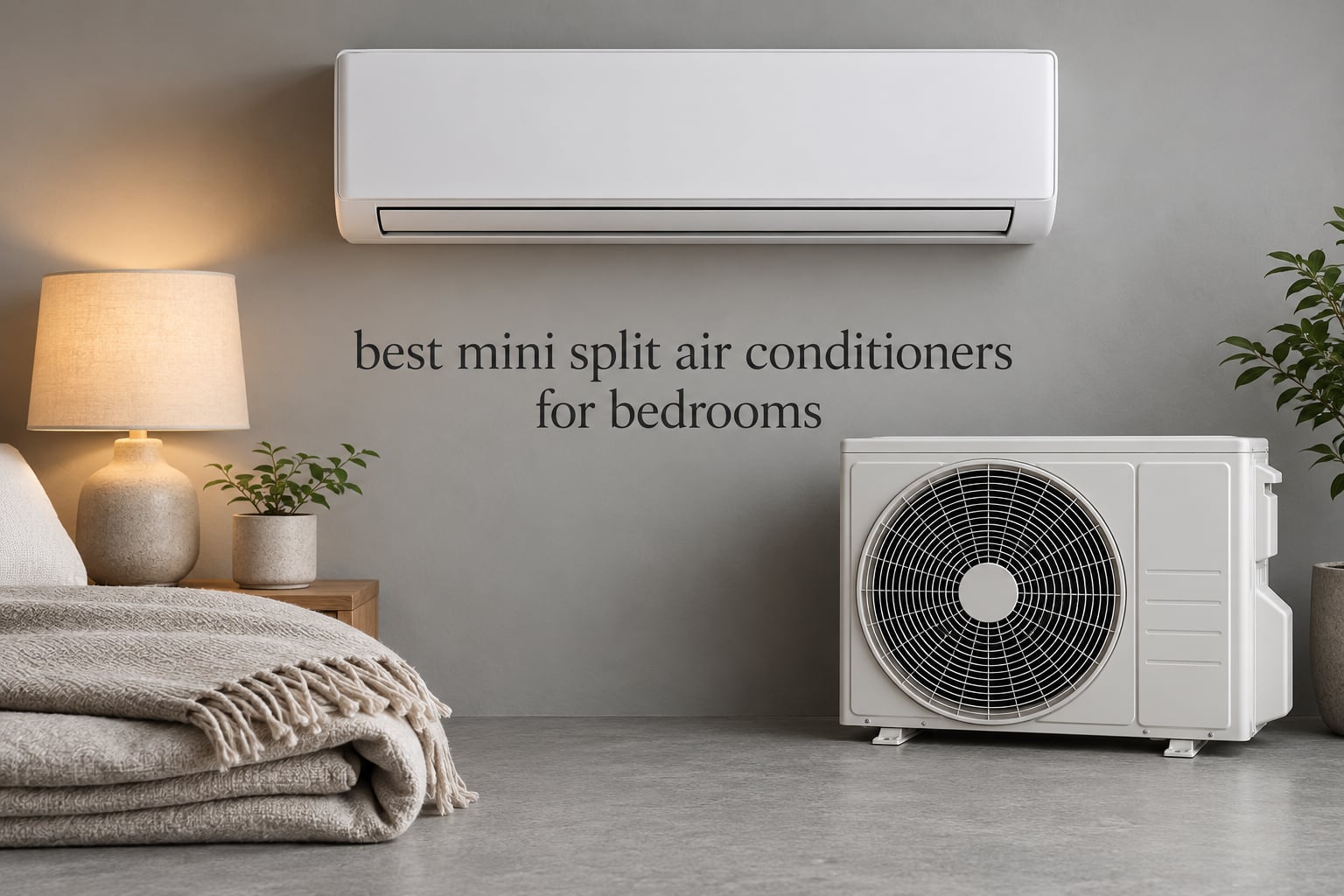 best mini split air conditioners for bedrooms